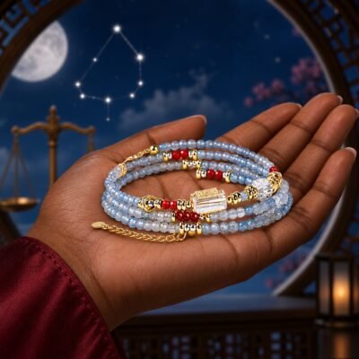 libra-zodiac-crystal-energy-wrap-bracelet-03-worn-deep-v2 Elemental Zodiac Crystal Wrap Bracelets