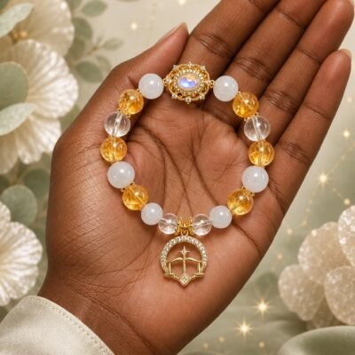 Zodiac Crystal Talisman Bracelet — Choose Your Sign