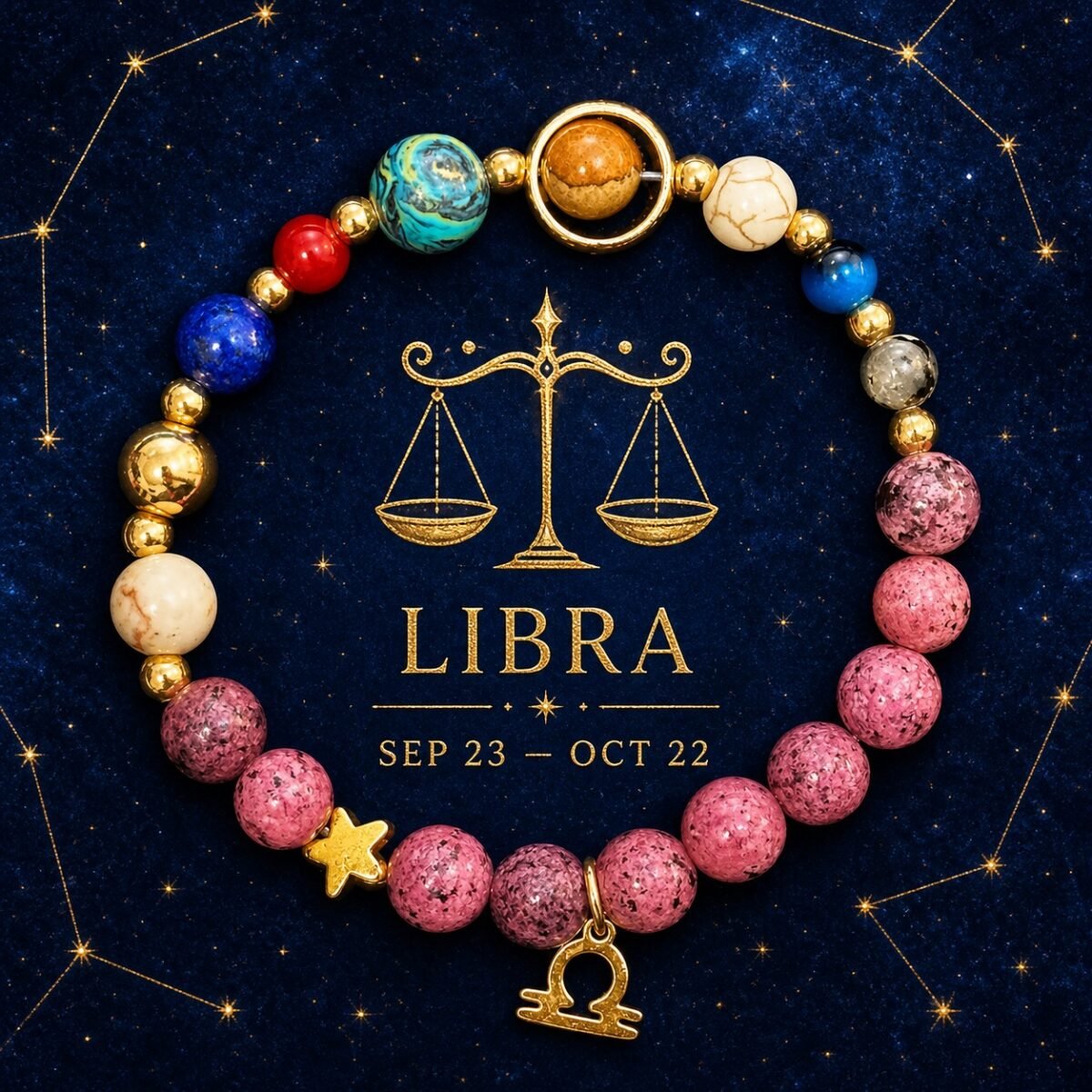 libra-zodiac-pink-zodiac-totem-bracelet-01-product-v2 Libra Rose Zodiac Totem Bracelet