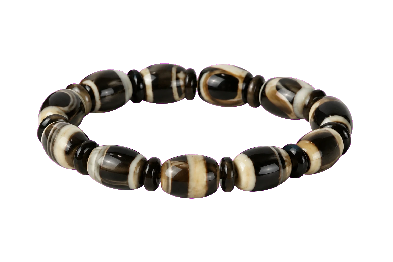 Medicine-bead style mala beads