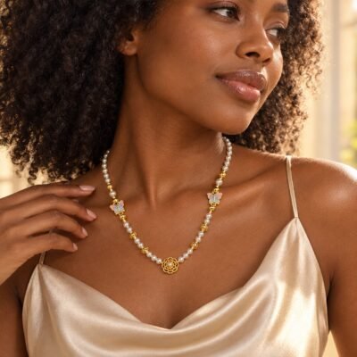 Pearl Butterfly Grace Chain