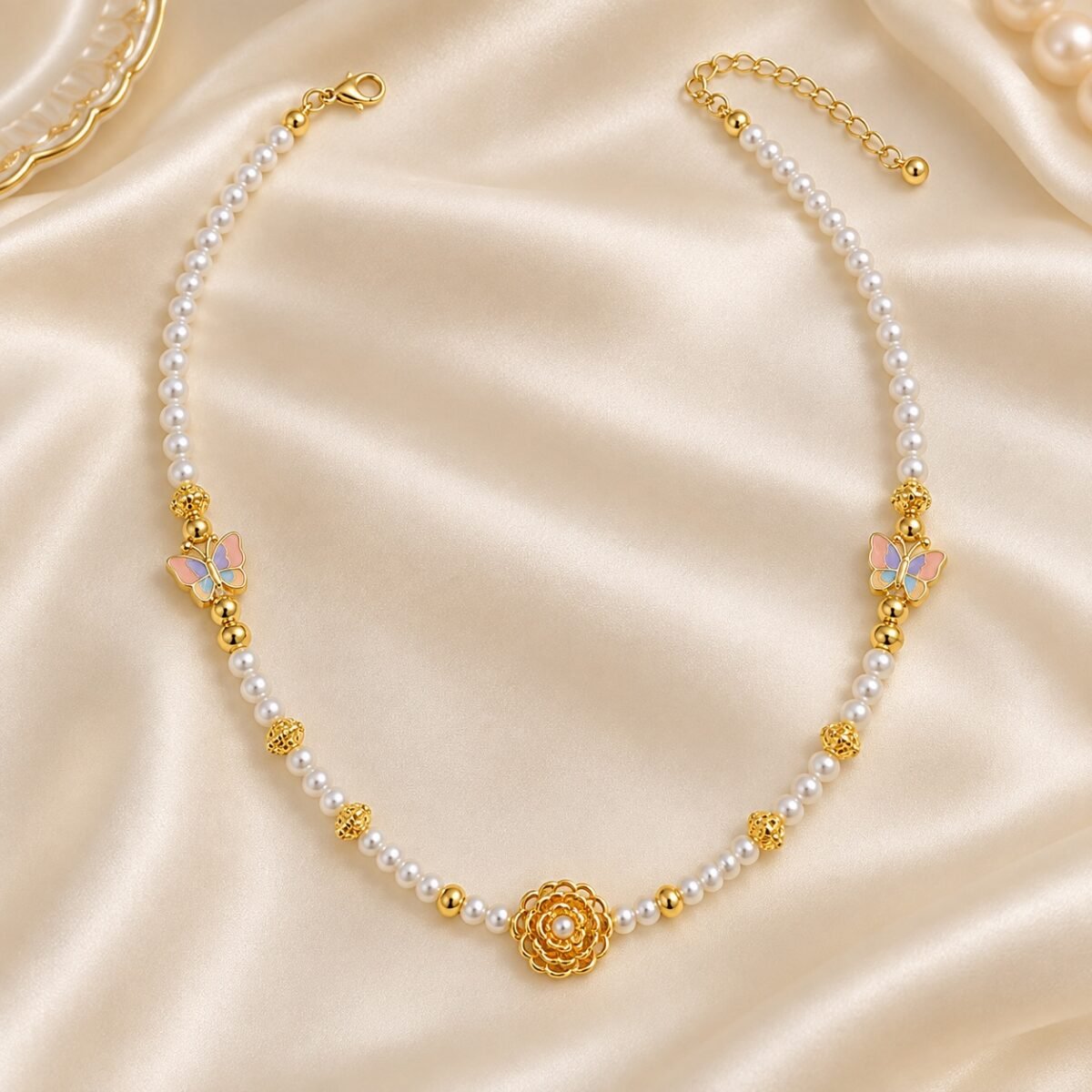 Pearl Butterfly Grace Chain