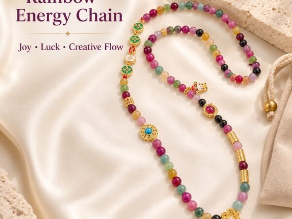 Rainbow Energy Charm Chain