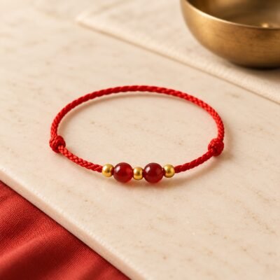 Red Agate Fortune Bracelet