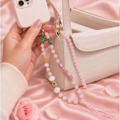 Rose Quartz Self-Love Blessing Charm Chain