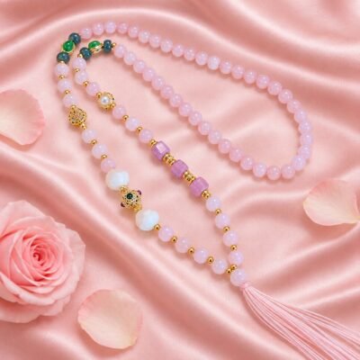 Rose Quartz Self-Love Blessing Charm Chain