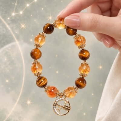 Zodiac Crystal Talisman Bracelet — Choose Your Sign