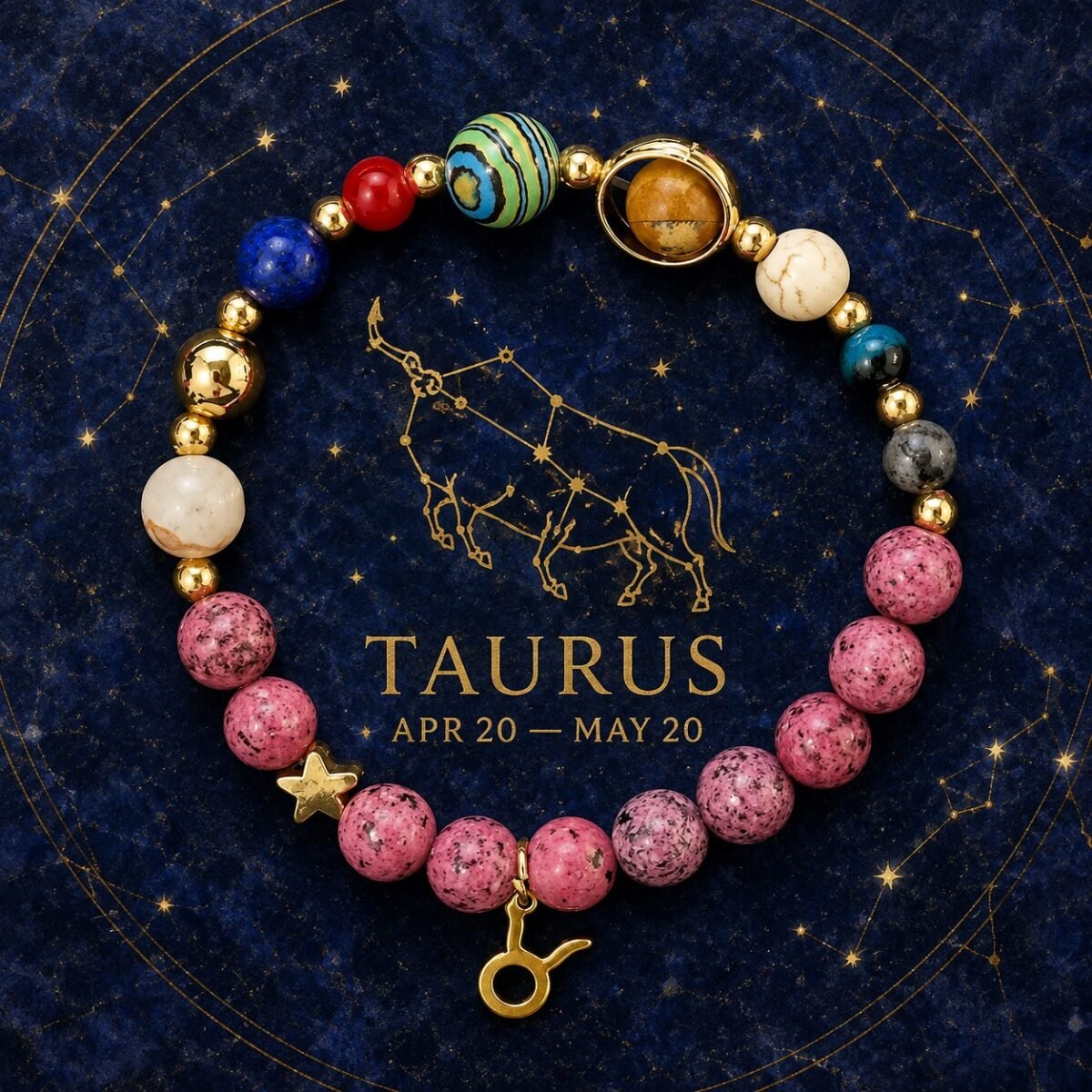 taurus-zodiac-pink-zodiac-totem-bracelet-01-product-v2 Rose Zodiac Totem Bracelet