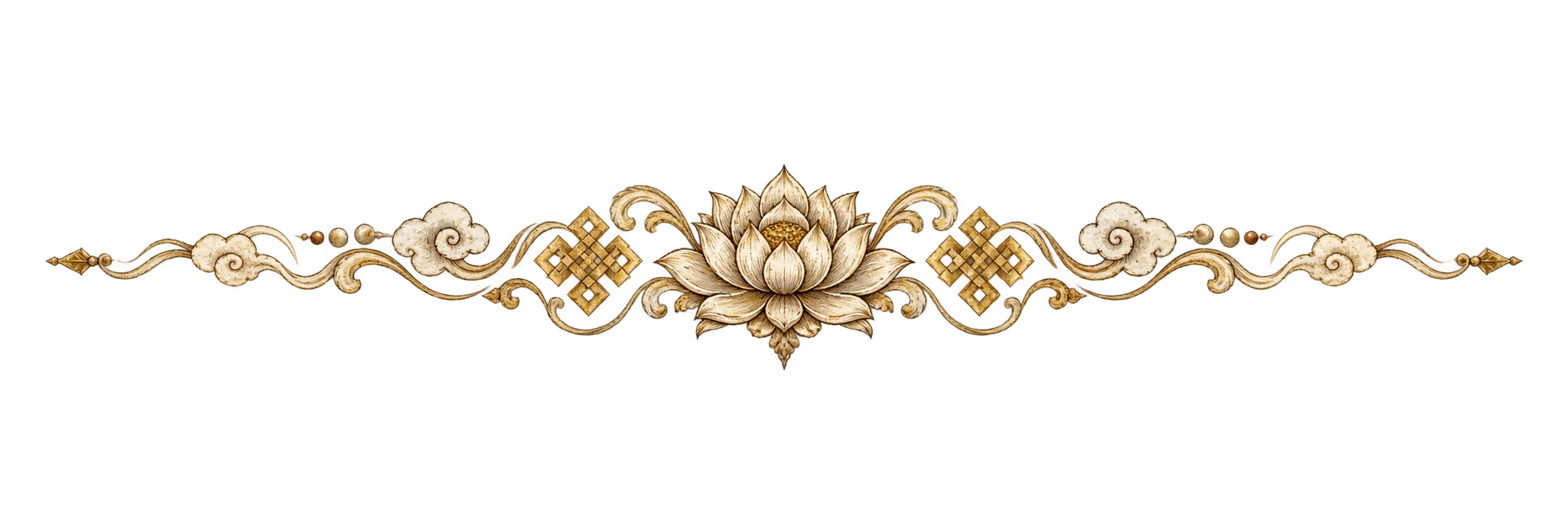 tibetan ornament divider