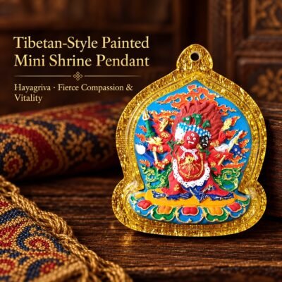 tibetan-style-painted-mini-shrine-pendant-hayagriva-v2 Tibetan Hand-Painted Mini Shrine Pendant