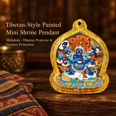 tibetan-style-painted-mini-shrine-pendant-mahakala-v2 Tibetan Hand-Painted Mini Shrine Pendant