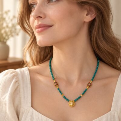 Turquoise Growth Short Chain