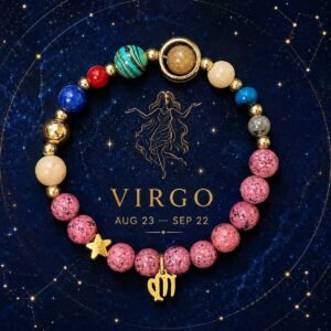 Rose Zodiac Totem Bracelet - Virgo
