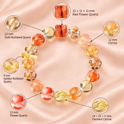 Himalayan Crystal Abundance Bracelet