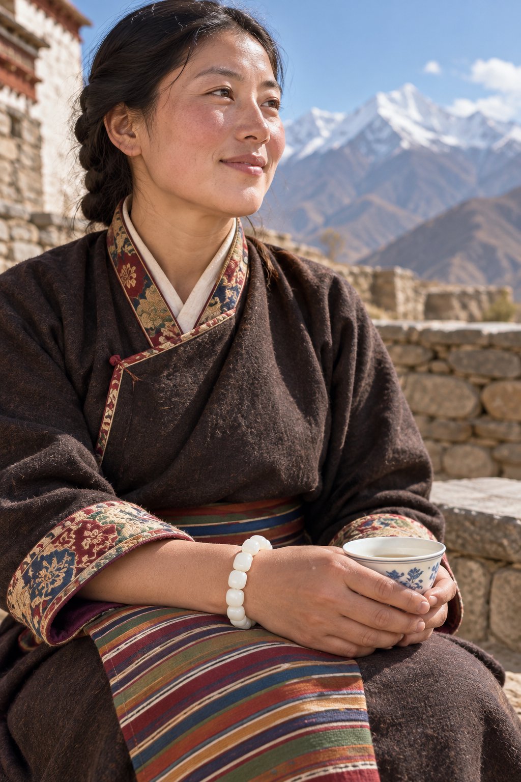 White Jade Bodhi Accent Bracelet Collection