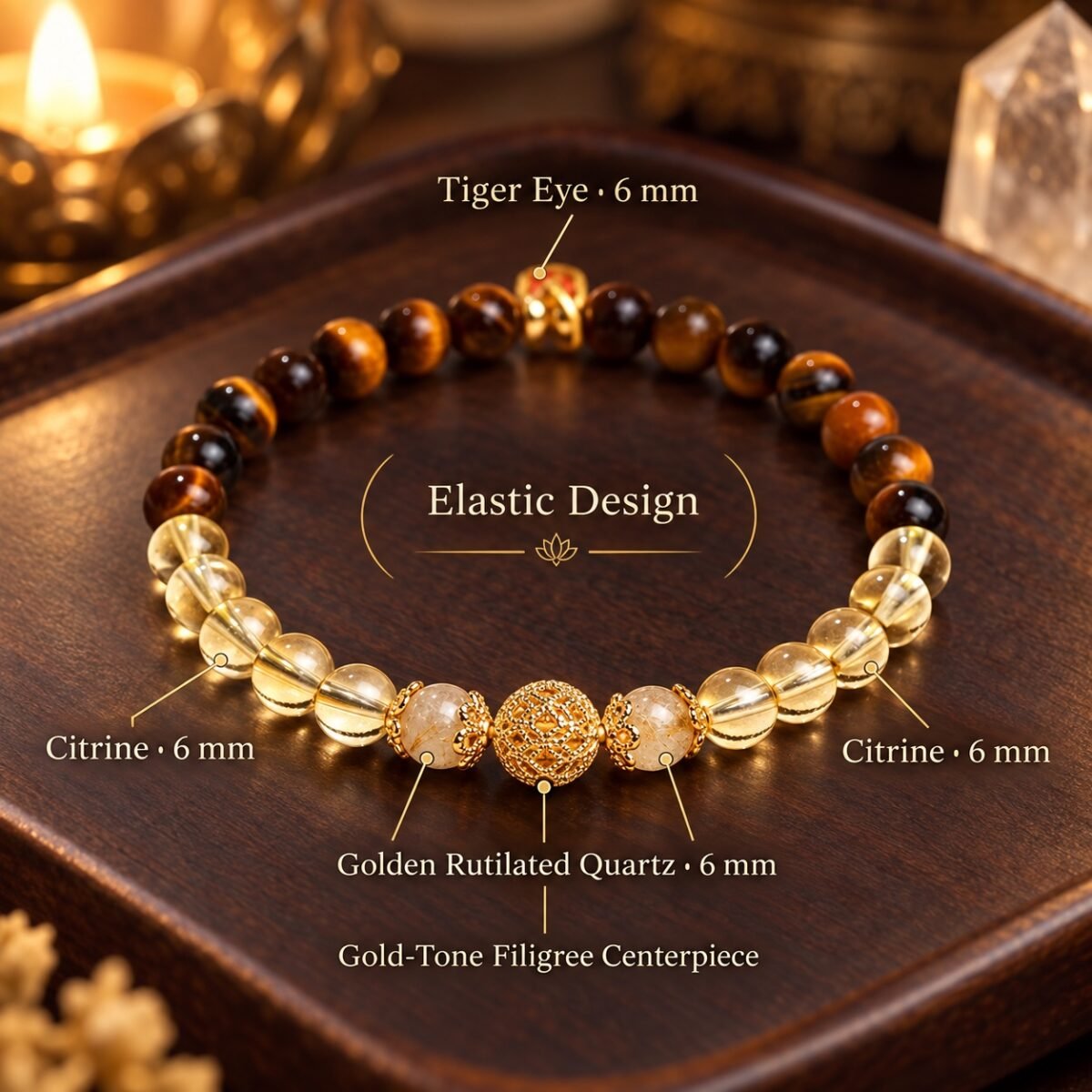 yellow-tiger-eye-citrine-prosperity-bracelet-single-loop-6mm-components Sunlit Prosperity Tiger Eye & Citrine Bracelet