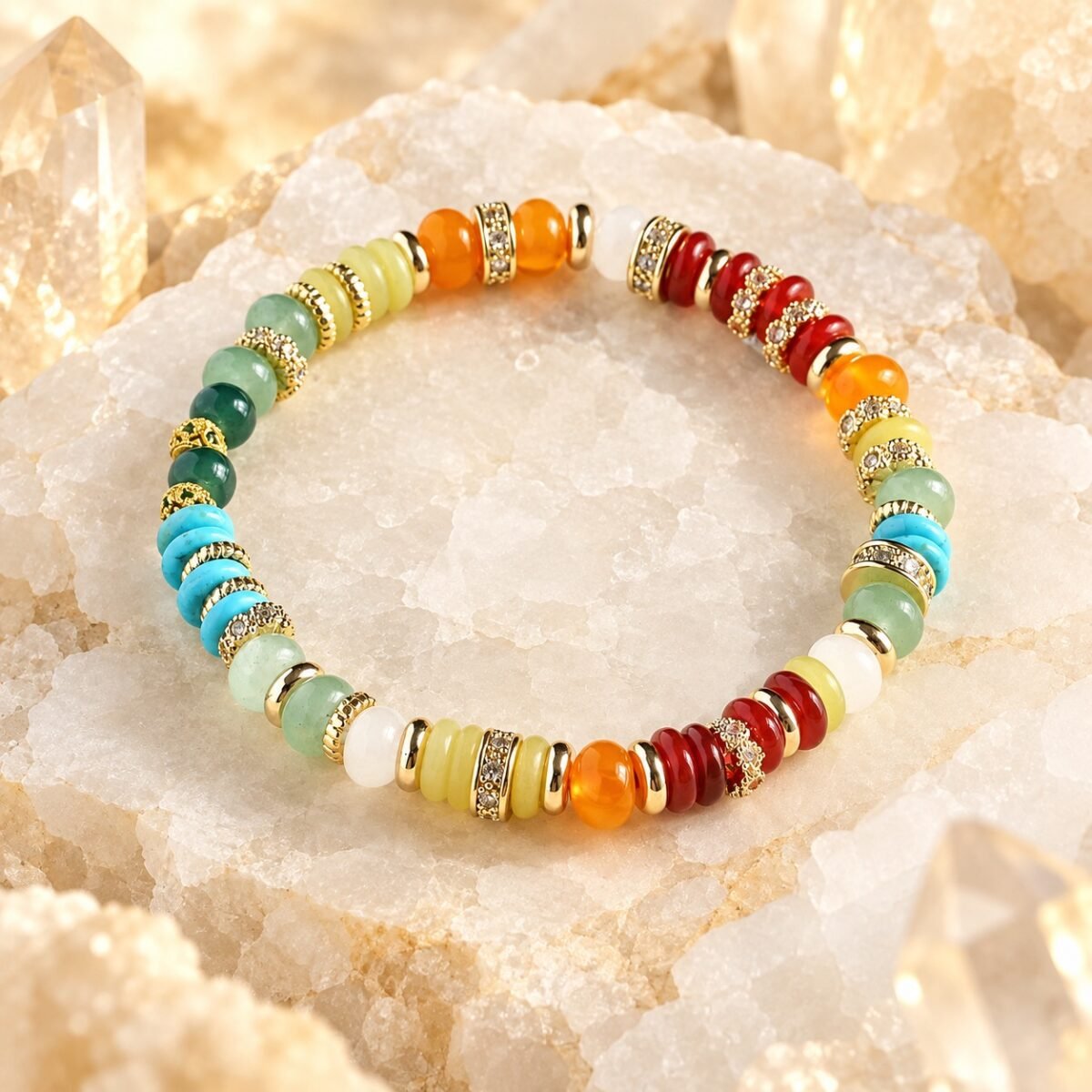 z1424042-rainbow-cut-stone-bracelet-05-mineral-main Rainbow Faceted Crystal Bracelet
