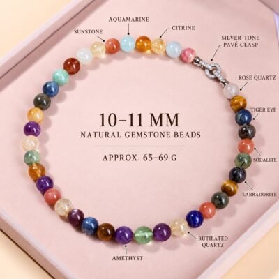 Multigem Meditation Necklace