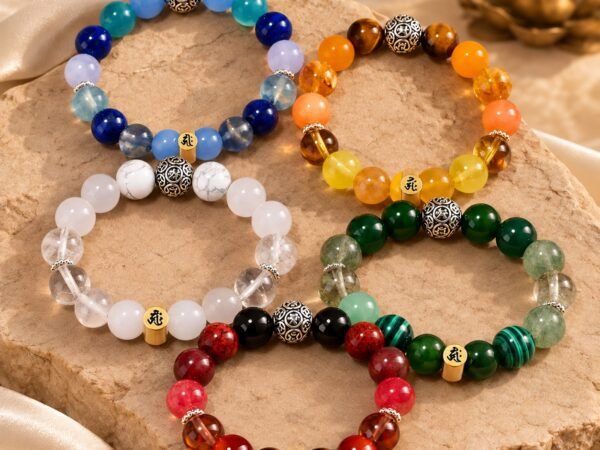 Zodiac Intention Crystal Bracelet