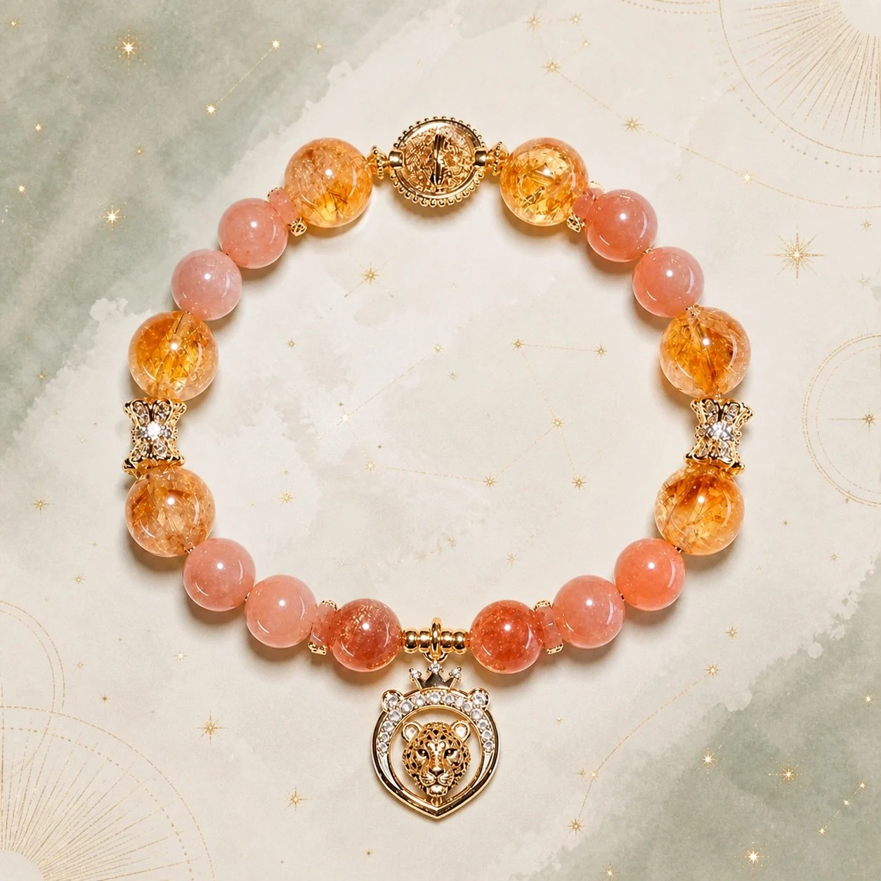 Zodiac Crystal Talisman Bracelet